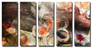 Painted Petals XVI Canvas Wall Art , 2-Piece Set