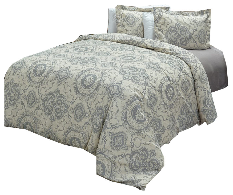 Rizzy Home 70"x86" Duvet
