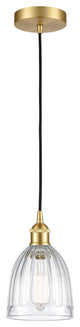 Innovations 616-1P-SG-G442 1-Light Mini Pendant, Satin Gold