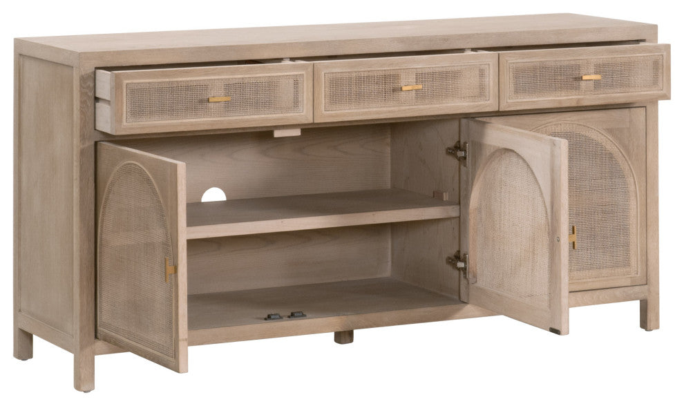Cane Media Sideboard