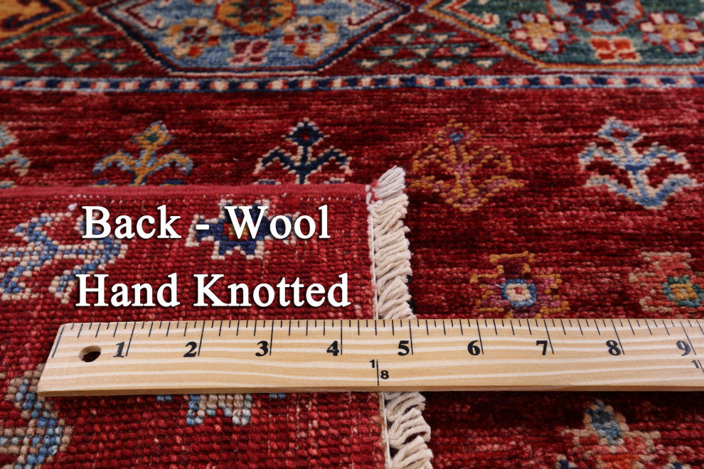 5' 0" X 5' 9" Khorjin Tribal Hand-Knotted Rug Q8032