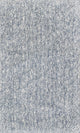 HomeRoots 5'x7' Slate Heather Hand Woven Indoor Shag Area Rug