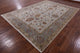 8' 10" X 12' 1" Persian Tabriz Hand-Knotted Wool Rug Q9015