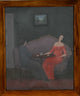 Branko Bahunek "Untitled, Couple" Oil Painting