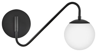 Lark Dottie Small Single Light Sconce, Black