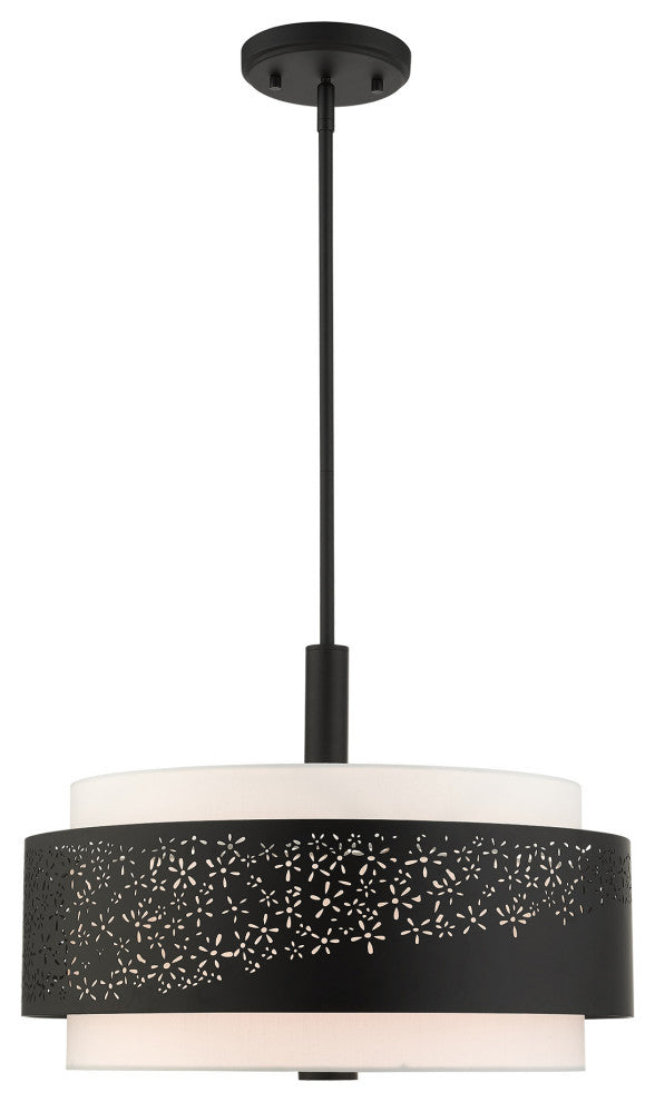 Black Stylish, Transitional, Intricate, Urban Chandelier