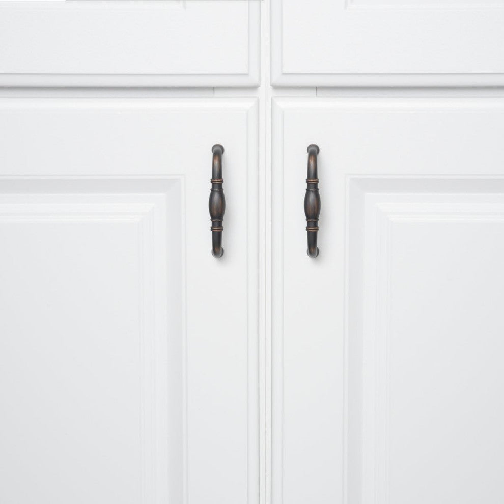 Mascot Hardware 3'' CTC Arch Oil Rubbed Bronze Drawer Pull - Pack of 10