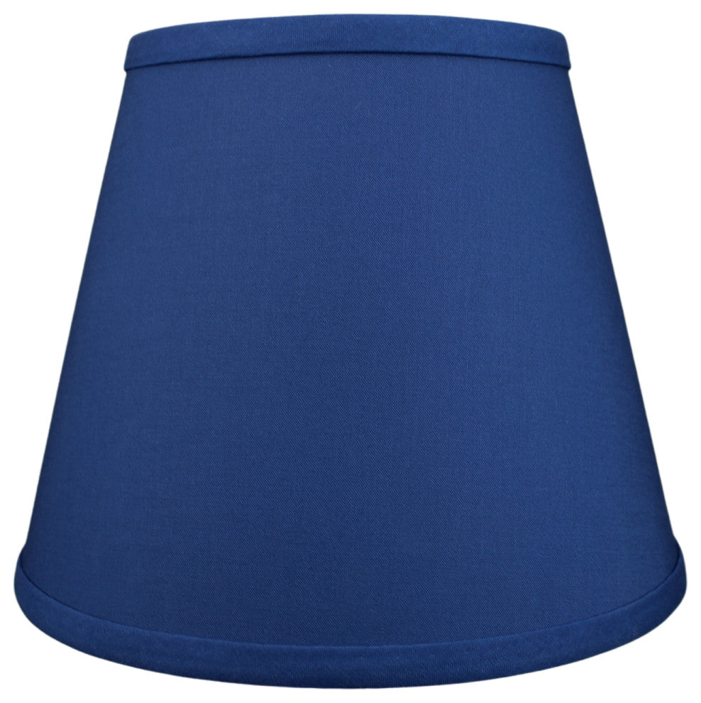 Fenchel Shades 6"x10"x8" Spider Attachment Empire Lamp Shade, Linen Prussian