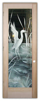 Interior Prehung Door or Interior Slab Door - Cranes A - Douglas Fir (stain...