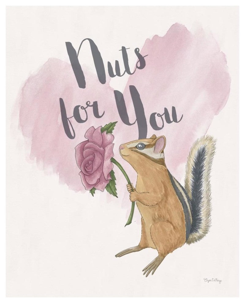 "My Furry Valentine IV" Digital Paper Print by Elyse DeNeige, 30"x37"