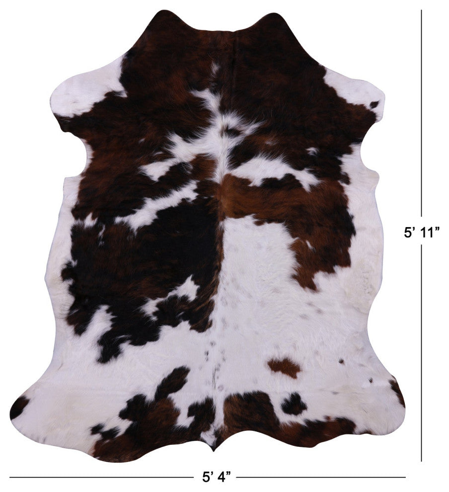 Natural Cowhide Rug 5' 11" X 5' 4" C1843