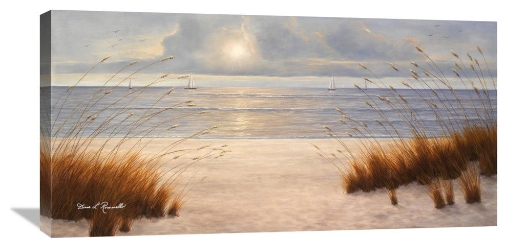 "Beach Days" Artwork, 36"x18"