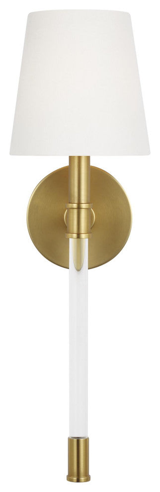 Generation Lighting, CW1081BBS, Sconce, Burnished Brass