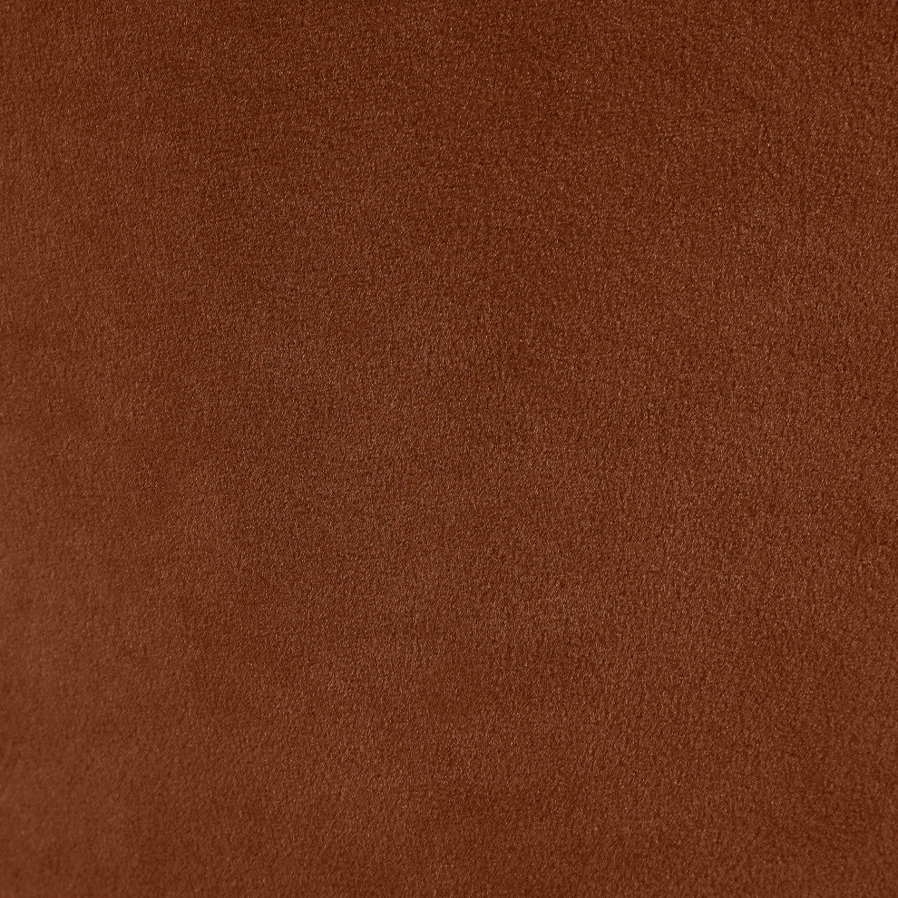 Tristan Upholstered Chair, Cognac, Velvet
