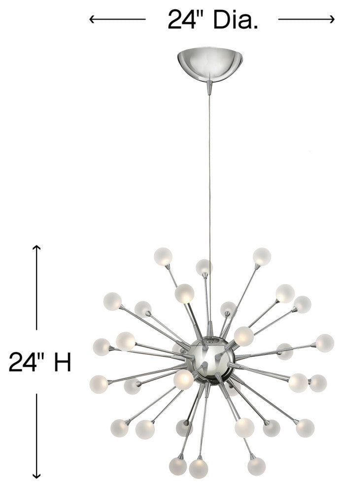 Fredrick Ramond Impulse Large Orb, Polished Chrome