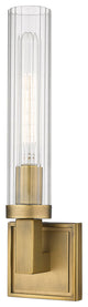 Zlite 3031-1S-RB 1-Light Wall Sconce, Clear