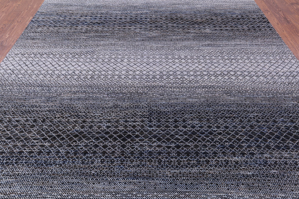 Handmade Wool Savannah Grass Rug 8' 4" X 10' 4" Q9218