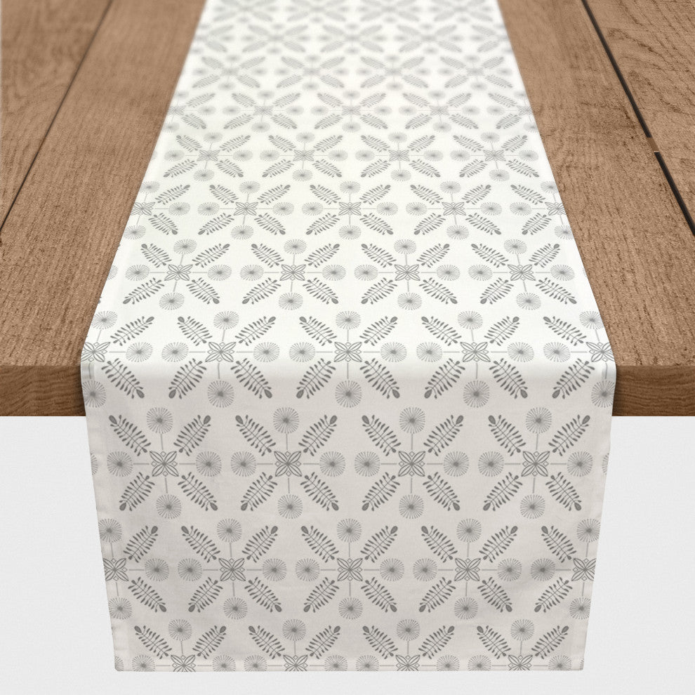 Mod Medallion 16x90 Poly Twill Table Runner