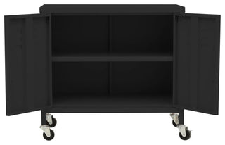 Lifestyle photo showing the cabinet in a real room.