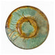 "Green and Brown Bowl" Print 10th Century Persian Artisan, 38"x38"