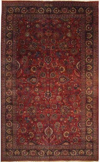 Pasargad DC Persian Mashad Hand Knotted Rug, 10'2"x16'8"