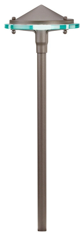 Kichler 1 Light Landscape 12V Path-Spread, Bronze