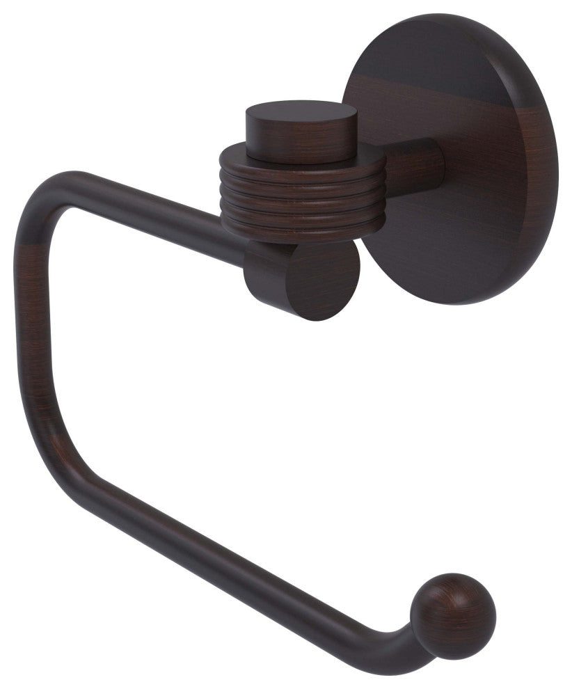 Satellite Orbit One Euro Groovy Accent Toilet Tissue Holder, Venetian Bronze