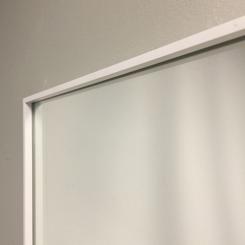 Mattox Mirror, 42x28, White