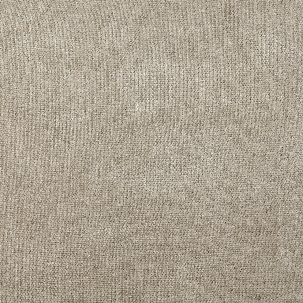 Darcie Office Chair, Light Taupe Fabric, Light Gray Leatherette and Black Base
