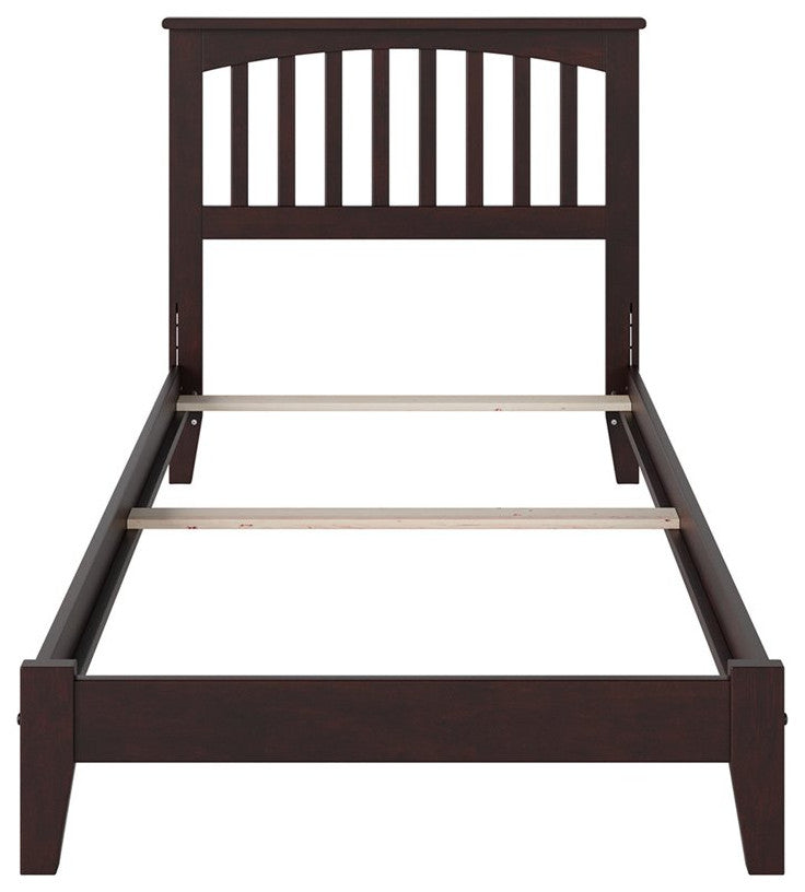 Mission Bed, Espresso, Twin Xl
