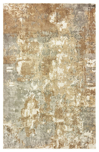 Oriental Weavers Formations Grey/ Brown Abstract Indoor Area Rug 6'X9'