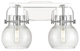 2 17" Bath Vanity-Light Polished Chrome