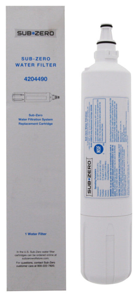 3 PACK Sub-Zero 4204490 Refrigerator Water Filter Subzero