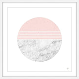 "Ions Effect" Framed Painting Print, 12"x12"
