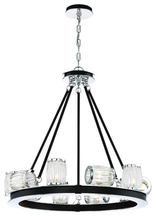 Eurofase 31652-018 8-Light Chandelier, Barile