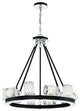 Eurofase 31652-018 8-Light Chandelier, Barile