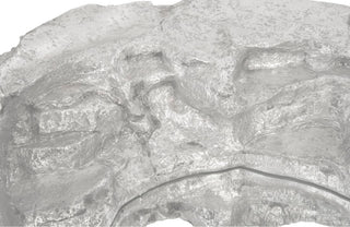 Rock Pond Mirror, Silver Leaf, 9"x40"x40"