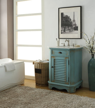 24" Cottage style Abbeville Bathroom Sink Vanity