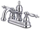 Templeton Two Handle 4" Centerset Lavatory Faucet with Retail Pop-up
