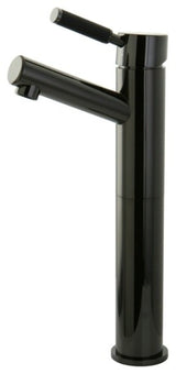 Single Handle vessel sink faucet,Black Nickel