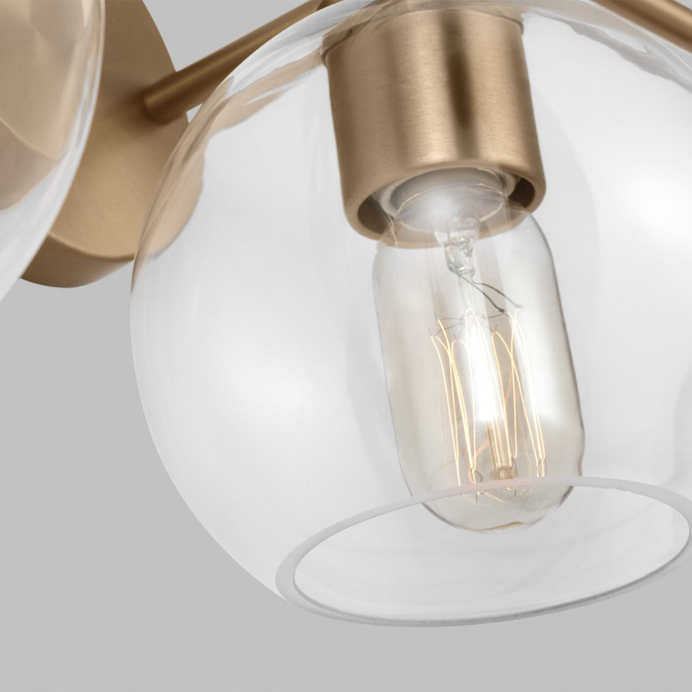 Generation Lighting 4002503 Orley 3 Light 27"W Bathroom Vanity - Satin Brass