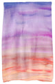 Sunset Beauty 18"x30" Orange Color Stripe Print Kitchen Towel