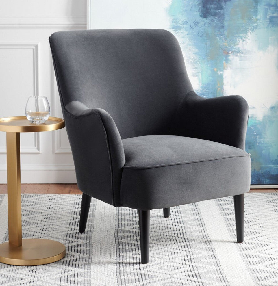 Safavieh Arlyss Accent Chair, Black