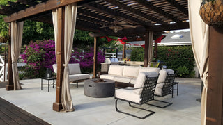 Provence Spectrum Carbon Timeless Comfort Outdoor Loveseat