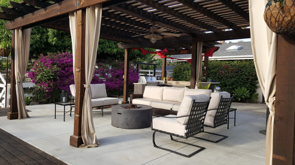 Provence Spectrum Carbon Timeless Comfort Outdoor Loveseat