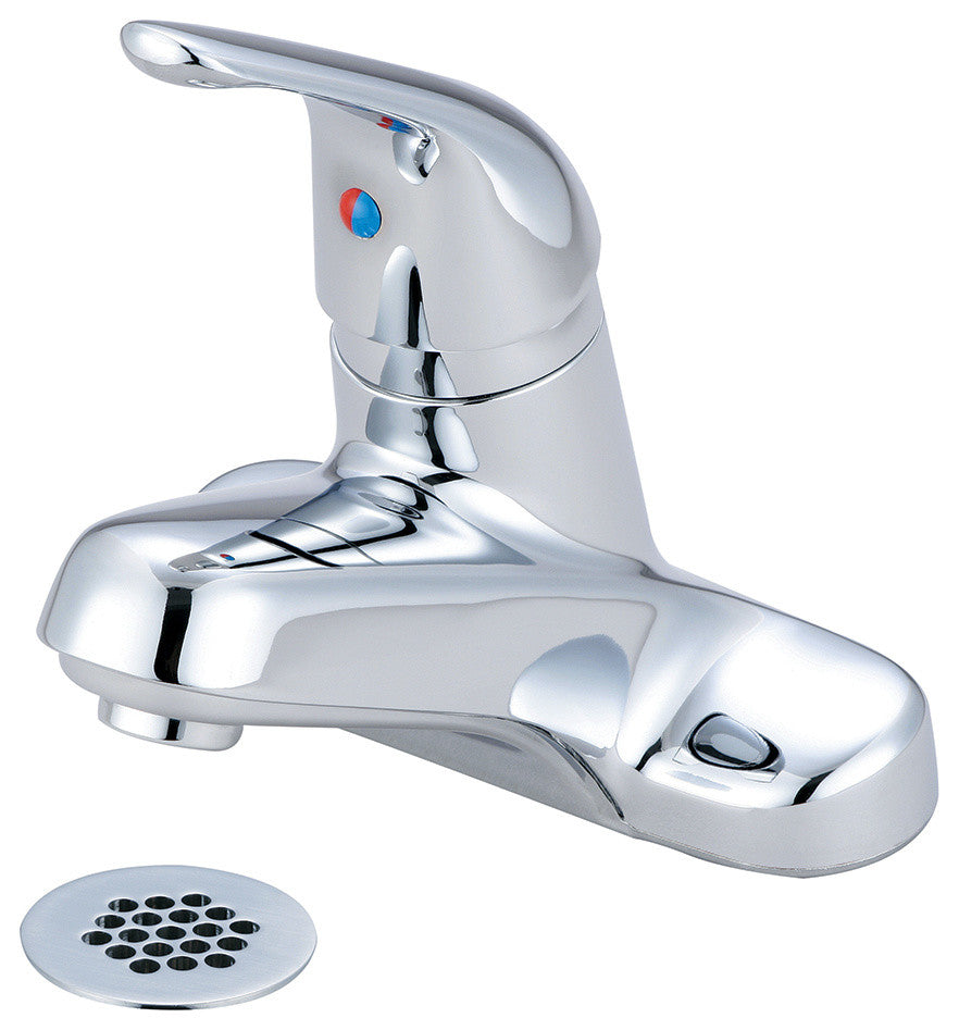 Elite Single Handle Bathroom Faucet, Polished Chrome