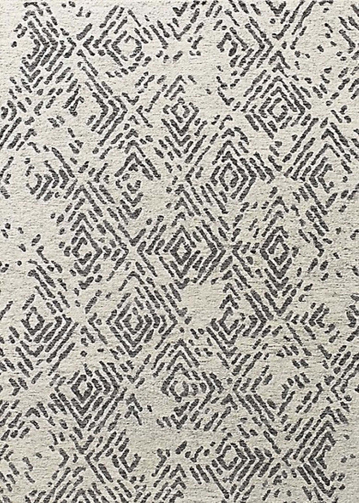 Ahgly Company Indoor Rectangle Mid-Century Modern Area Rugs, 7' x 10'