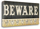 "Beware" By Jennifer Pugh, Giclee Print on Gallery Wrap Canvas, Ready to Hang