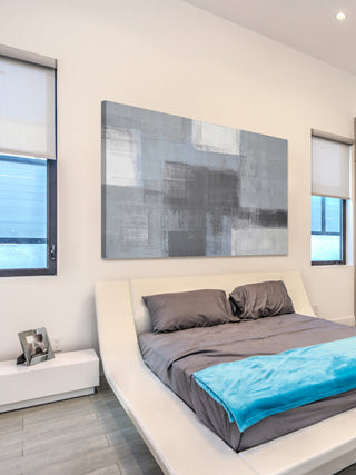 "Suspicious Edges" Painting Print on Wrapped Canvas