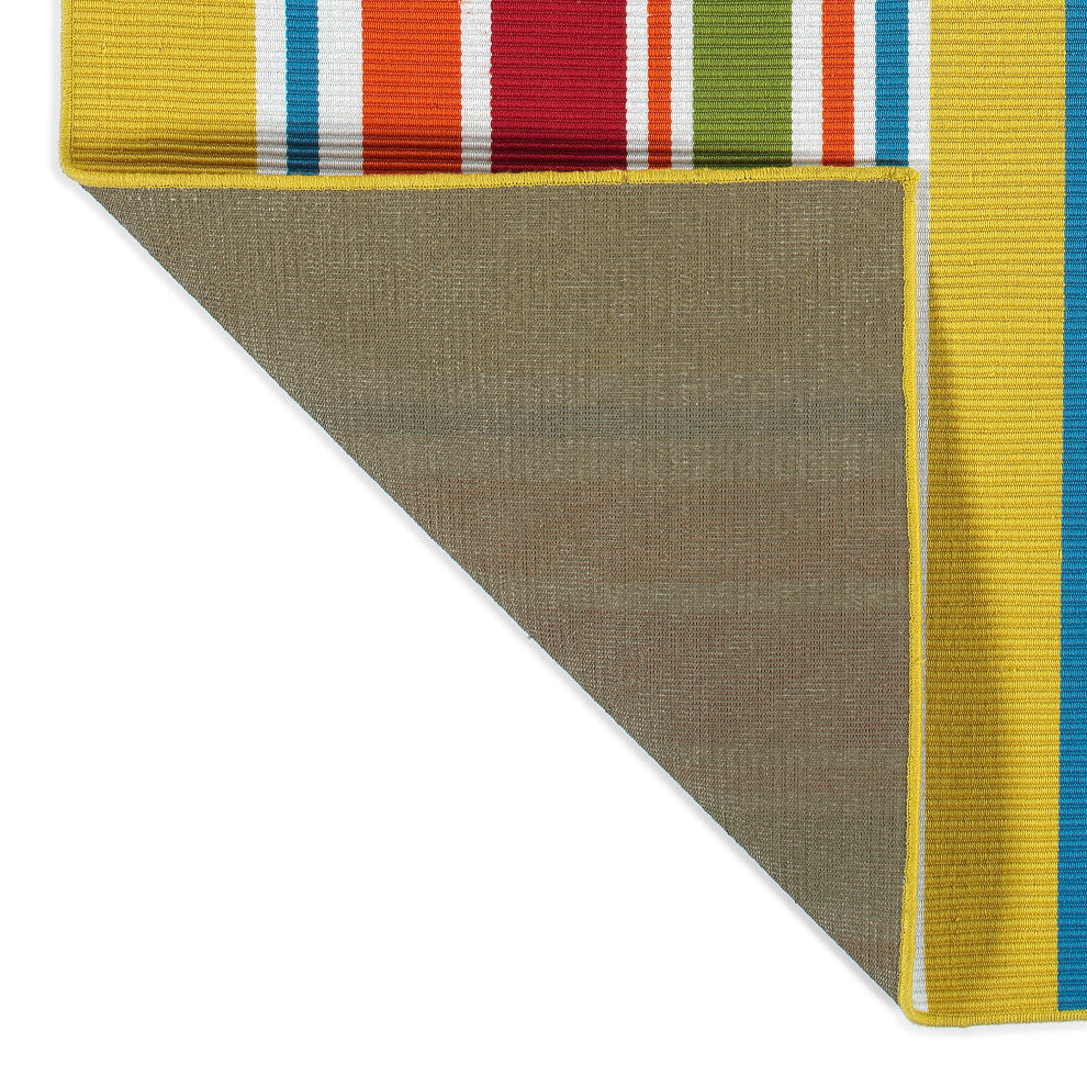 Voavah Yellow 4' x 6' Rectangle Area Rug